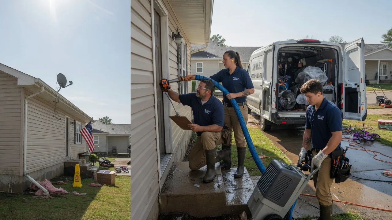 Ceiling Water Damage Restoration in Brookpark, OH near me