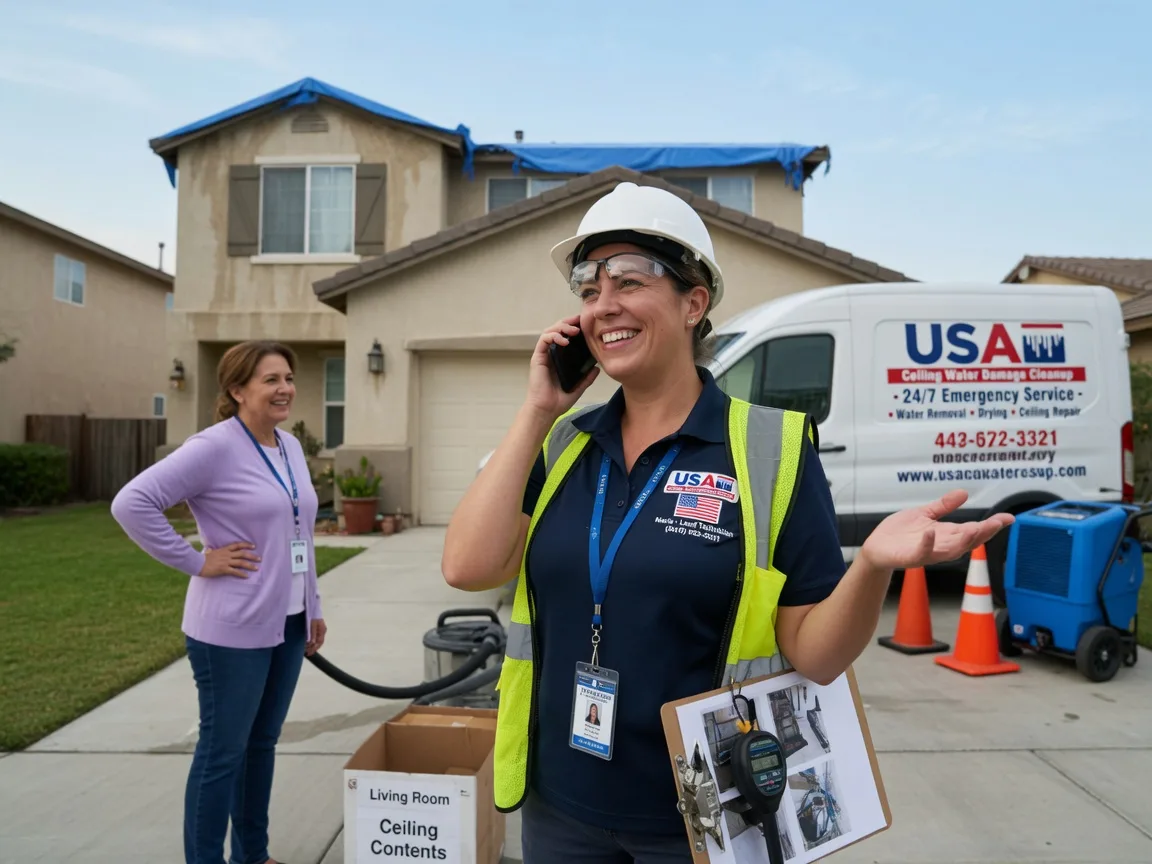 Ceiling Water Damage Restoration Brookpark, OH FAQs